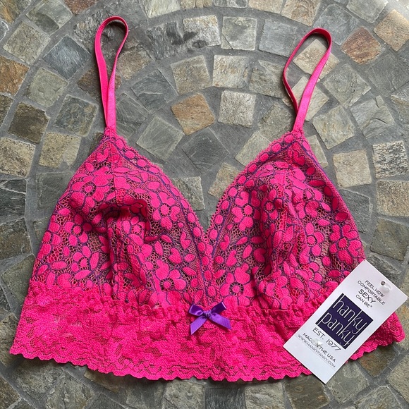 Hanky Panky Perp Leila Crossover Bralette - Picture 2 of 10